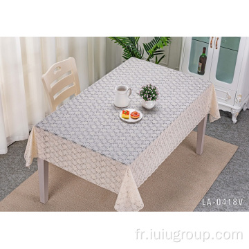 Nappe de table en dentelle carrée personnalisée